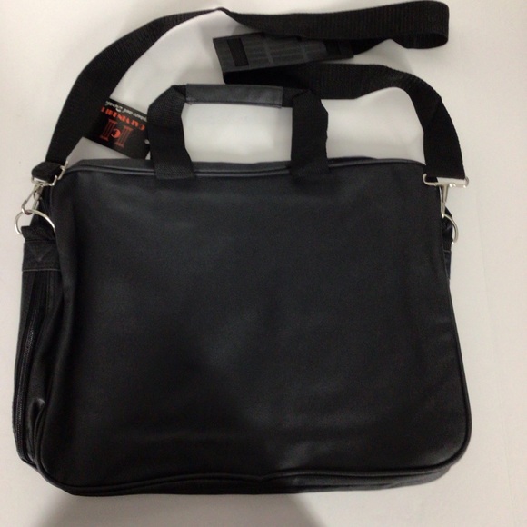Calvin Hill Elegance and Durability black shoulder bag , multi compartments.NWT - Picture 6 of 12